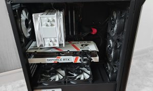 Игровая сборка, процессор i5-9600kf, видеокарта Colorful RTX-3060, материнская плата asus-tuf-gaming-z370