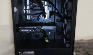 Игровая сборка: видеокарта Gainward RTX-4060, материнская плата MACHINIST-x99