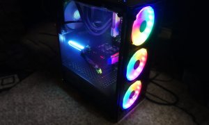 Игровая сборка: видеокарта Gainward RTX-4060, материнская плата MACHINIST-x99